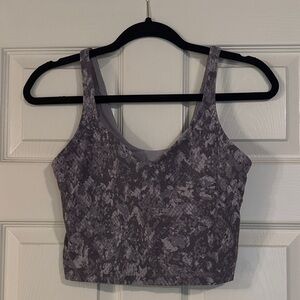 Lululemon Athletica Gray Align Tank Sports Bra